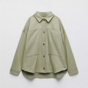 Gold Button Overshirt